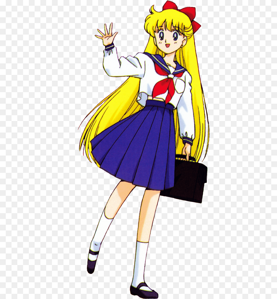 Minako Aino Anime Sailor Moon Minako Aino, Book, Comics, Publication, Person Png