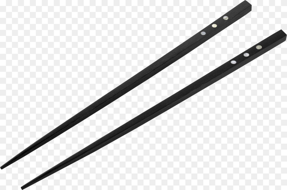 Minamoto Chopsticks Rosewood Pieces Transparent Black Chopsticks, Sword, Weapon, Cutlery, Fork Png Image