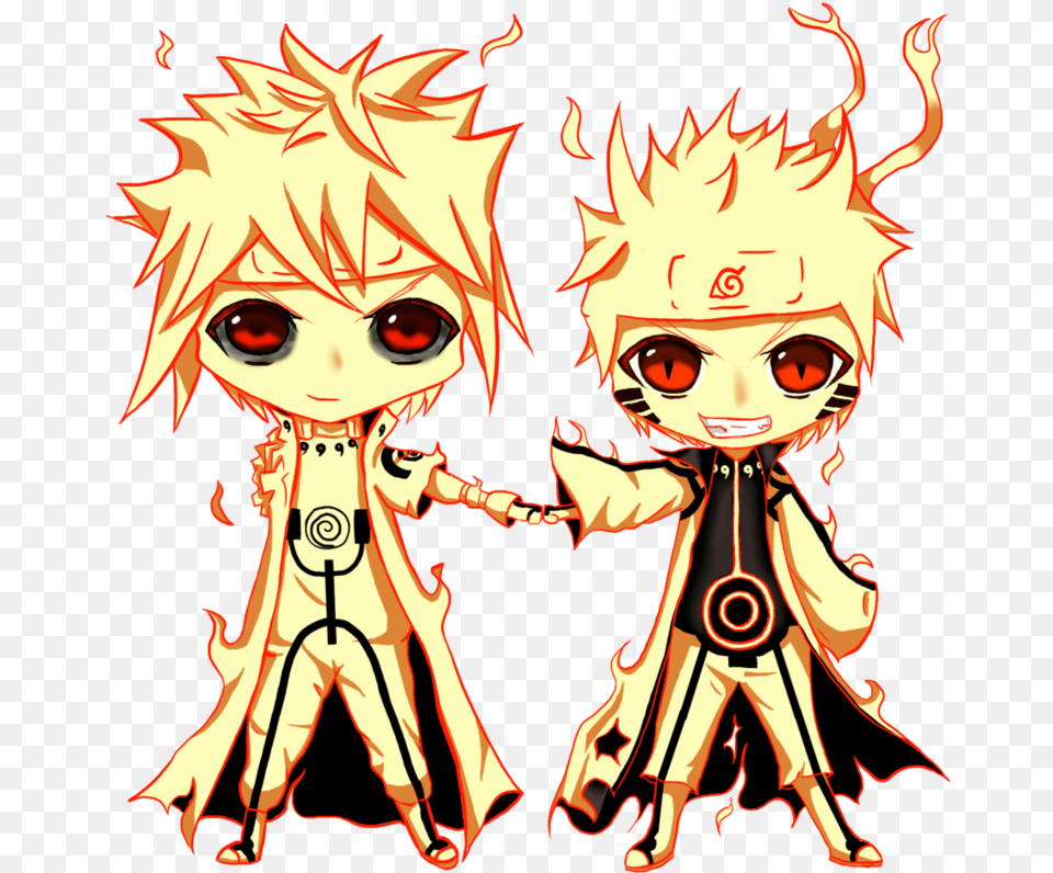 Minato E Naruto Chibi, Book, Comics, Publication, Baby Png Image