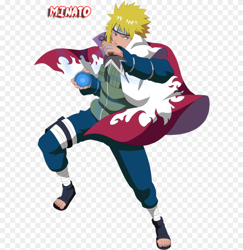 Minato Namikaze Hokage, Book, Comics, Publication, Baby Free Png Download