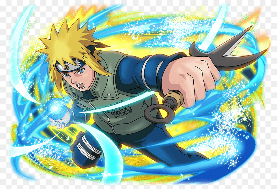 Minato Naruto Blazing, Book, Comics, Publication, Person Free Transparent Png