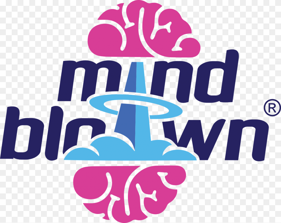 Mind Blown Logo For Light Backgrounds Logo, Body Part, Hand, Person, Face Png