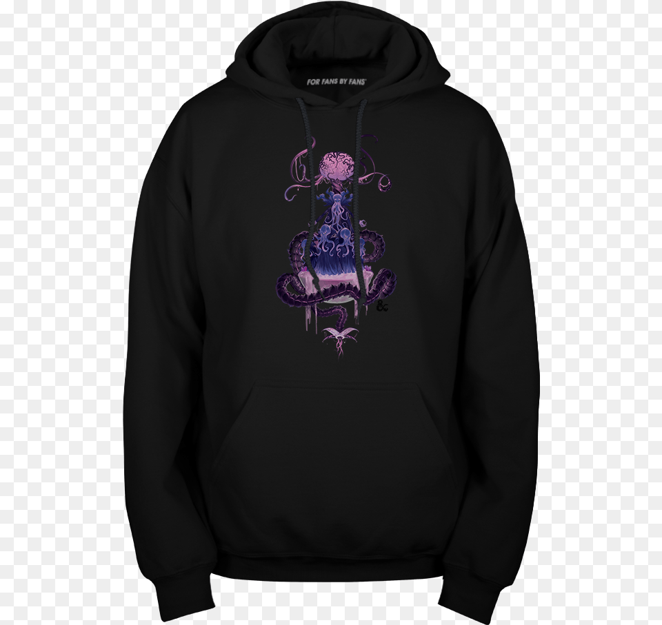 Mind Flayer, Clothing, Hoodie, Knitwear, Sweater Png Image