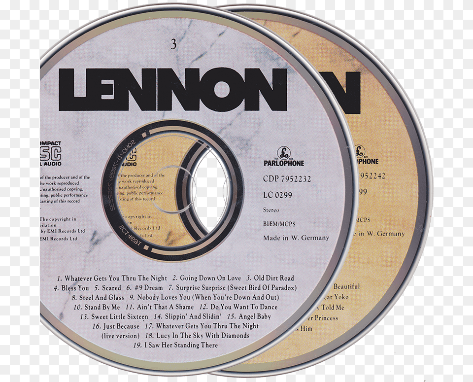 Mind Games Cd John Lennon, Disk, Dvd Free Png