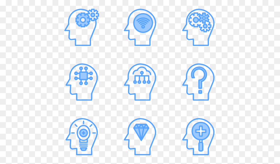 Mind Icon Packs, Person, Security, Face, Head Free Transparent Png