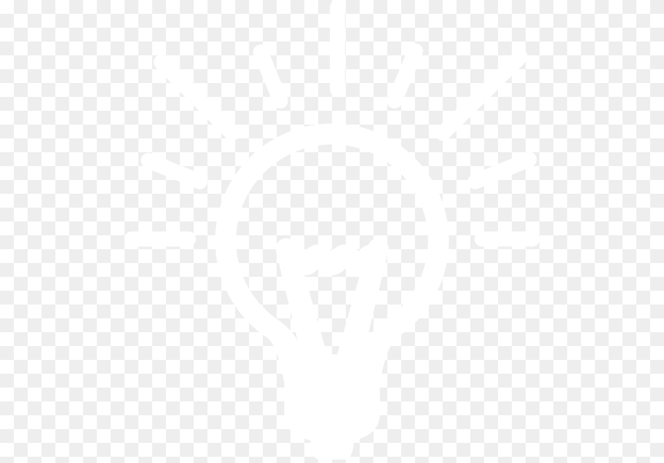 Mind Light Bulb Black Background Clipart, Cutlery Png