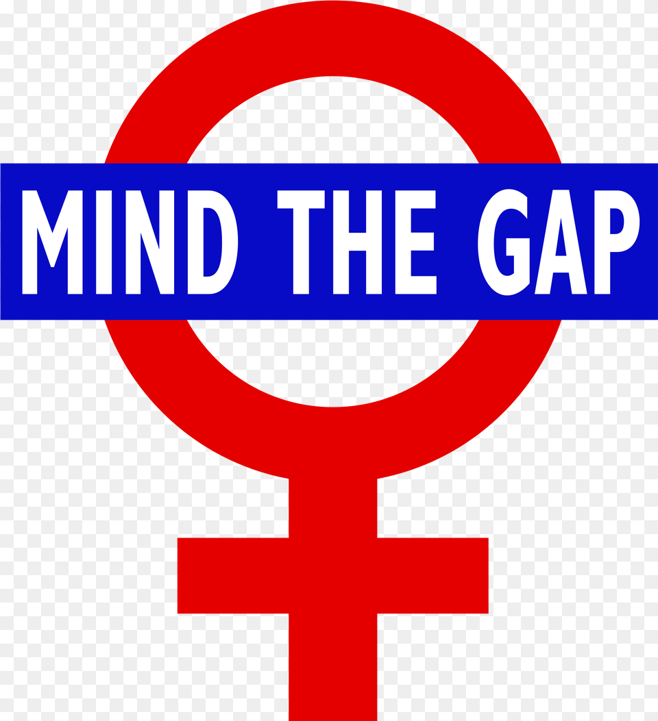 Mind The Gap Feminism, Logo, Symbol, Sign Free Png Download
