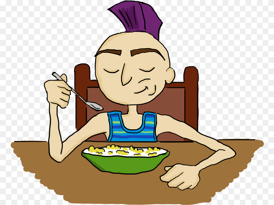 Mindful Eating For Kids Tasting Food Clipart, Cutlery, Baby, Person, Fork Free Transparent Png