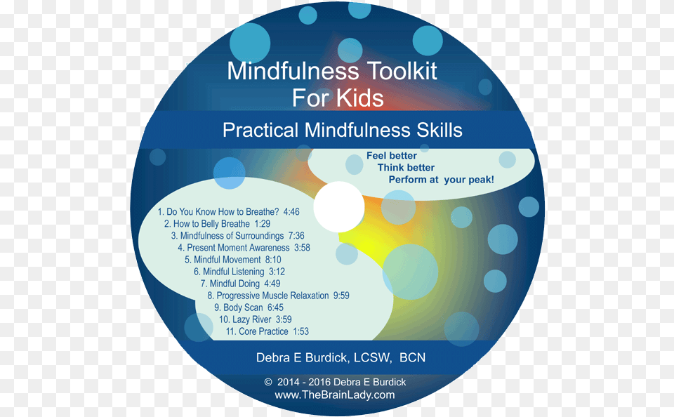 Mindfulness Toolkit Cd Mindfulness Skills, Disk, Dvd Free Transparent Png