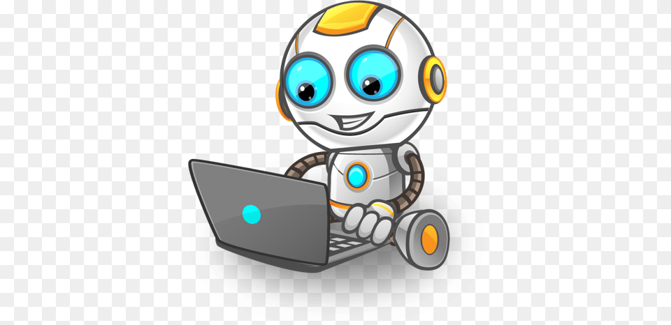 Mindteaser Clipart Robot, Computer, Electronics, Laptop, Pc Png Image