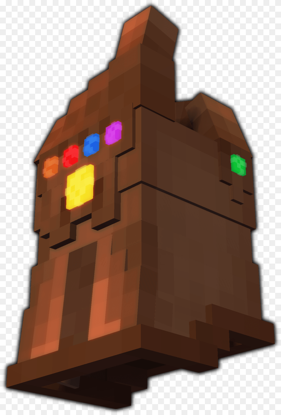 Mine Imator Infinity Gauntlet Rig, Brick, City, Light Free Png Download