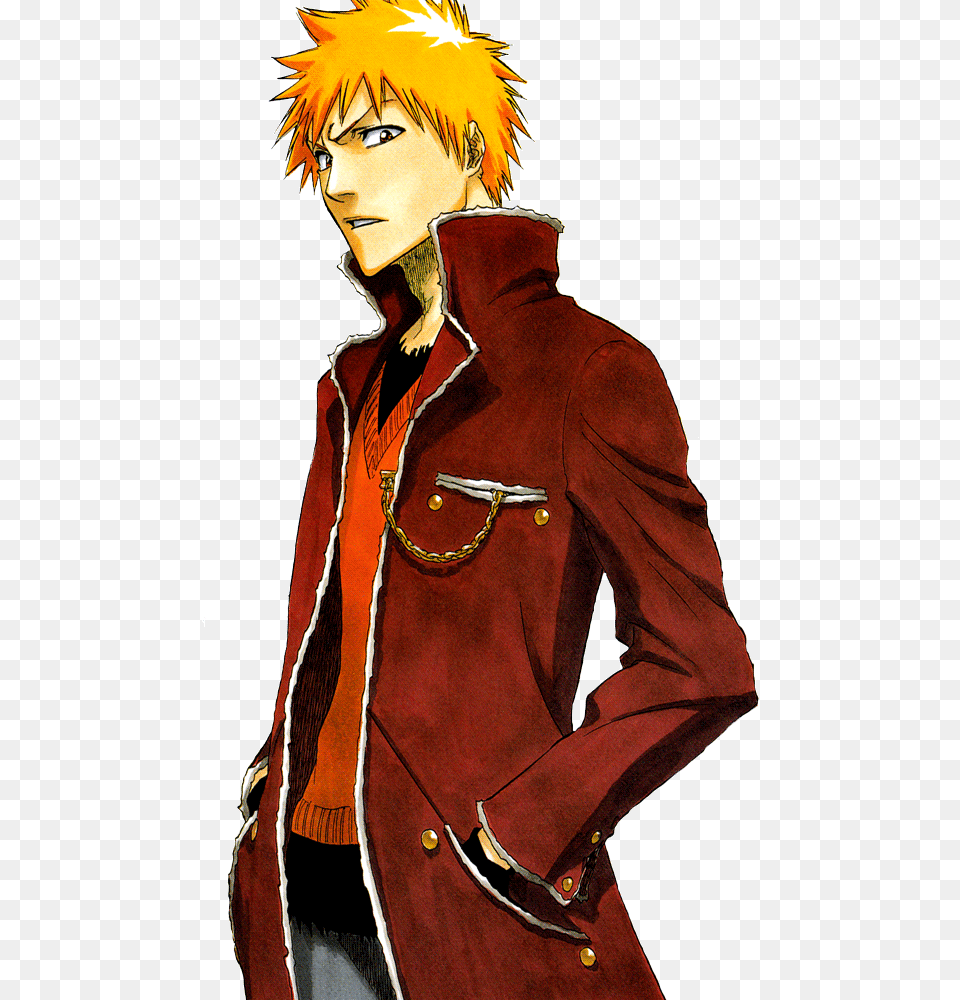 Mine My Edit Bleach Transparent Ichigo Kurosaki Ichigo Kurosaki Bleach Fashion, Publication, Book, Clothing, Coat Free Png