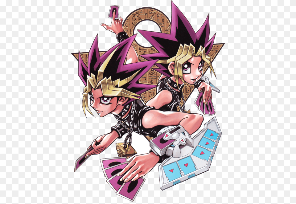 Mine My Edit Yugioh Yu Gi Oh Transparent Yami Yugi Yu Gi Oh Kazuki Takahashi, Book, Comics, Publication, Person Free Png Download