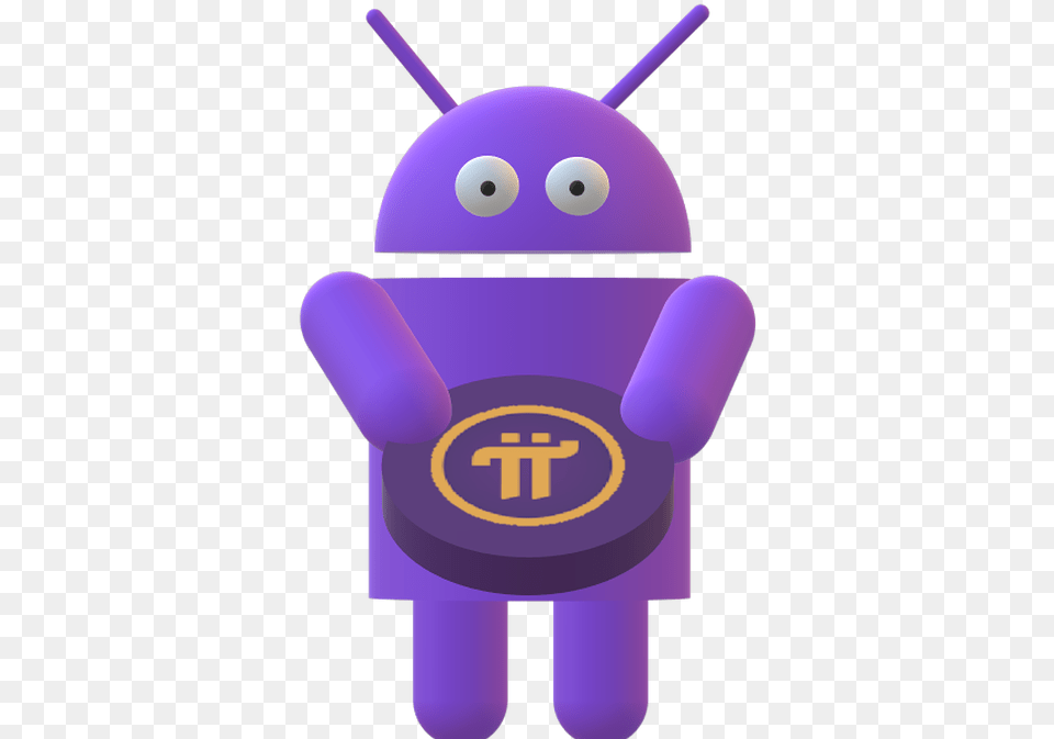 Mine Pi Cryptocurrency Moolahdroid Mobile Phone, Purple, Robot, Disk Free Png Download