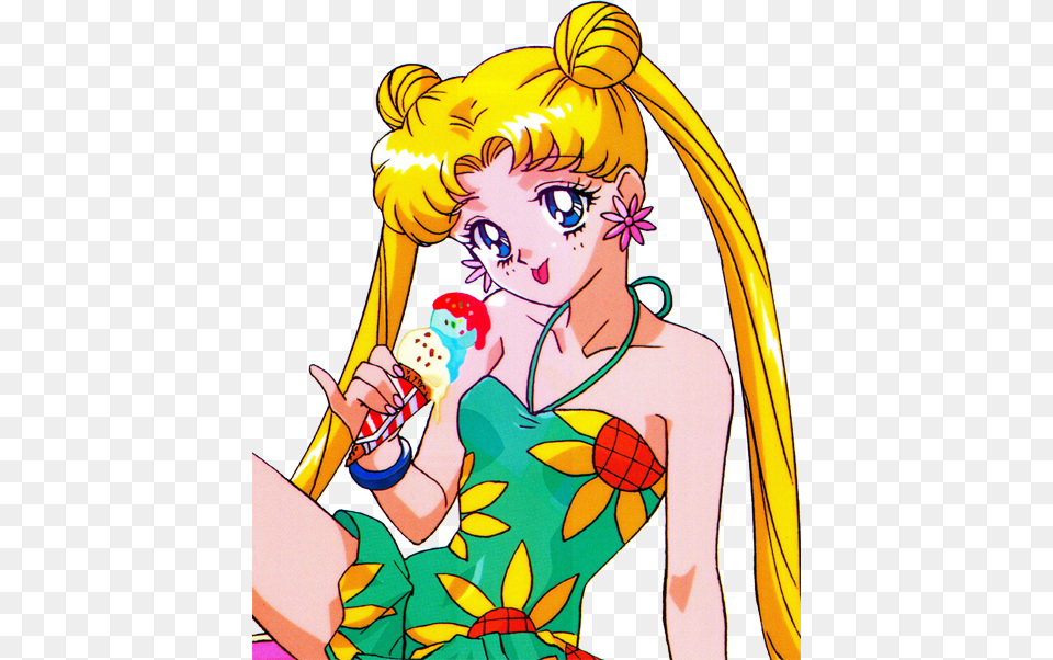 Mine Sailor Moon Usagi Tsukino Bishoujo Usagi Tsukino, Person, Face, Head, Cream Free Transparent Png