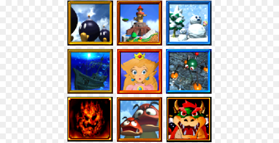 Mine Super Mario 64 Mario Peach Sprite Transparent All Mario 64 Paintings, Baby, Person, Art, Collage Free Png