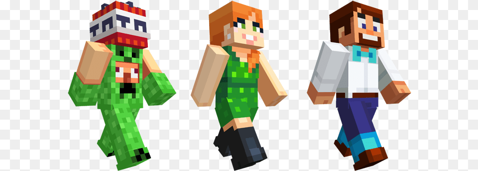 Minecon 2017 Skin Pack, Person Free Png