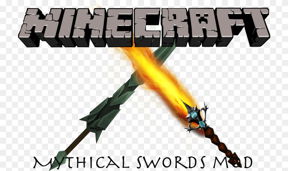 Minecraft, Weapon, Fire, Flame Png Image