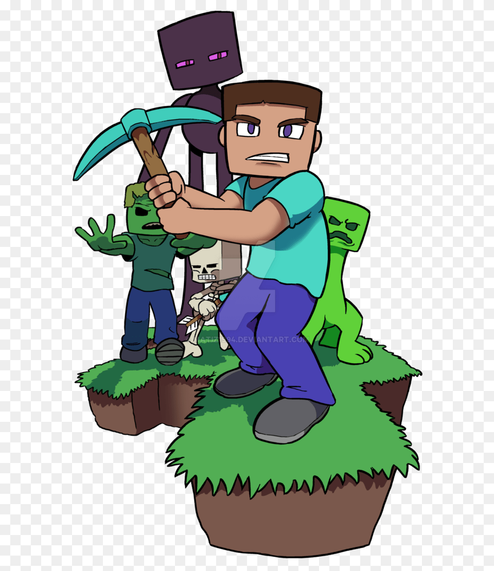 Minecraft, Baby, Person, Cleaning, People Png Image
