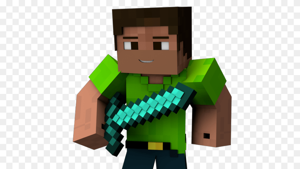 Minecraft, Toy, Green Free Png