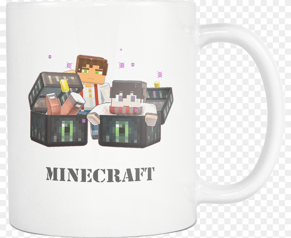 Minecraft, Cup, Toy, Beverage, Coffee Free Png Download