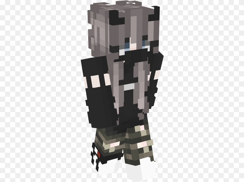 Minecraft Aesthetic Girl Skin, City Free Png