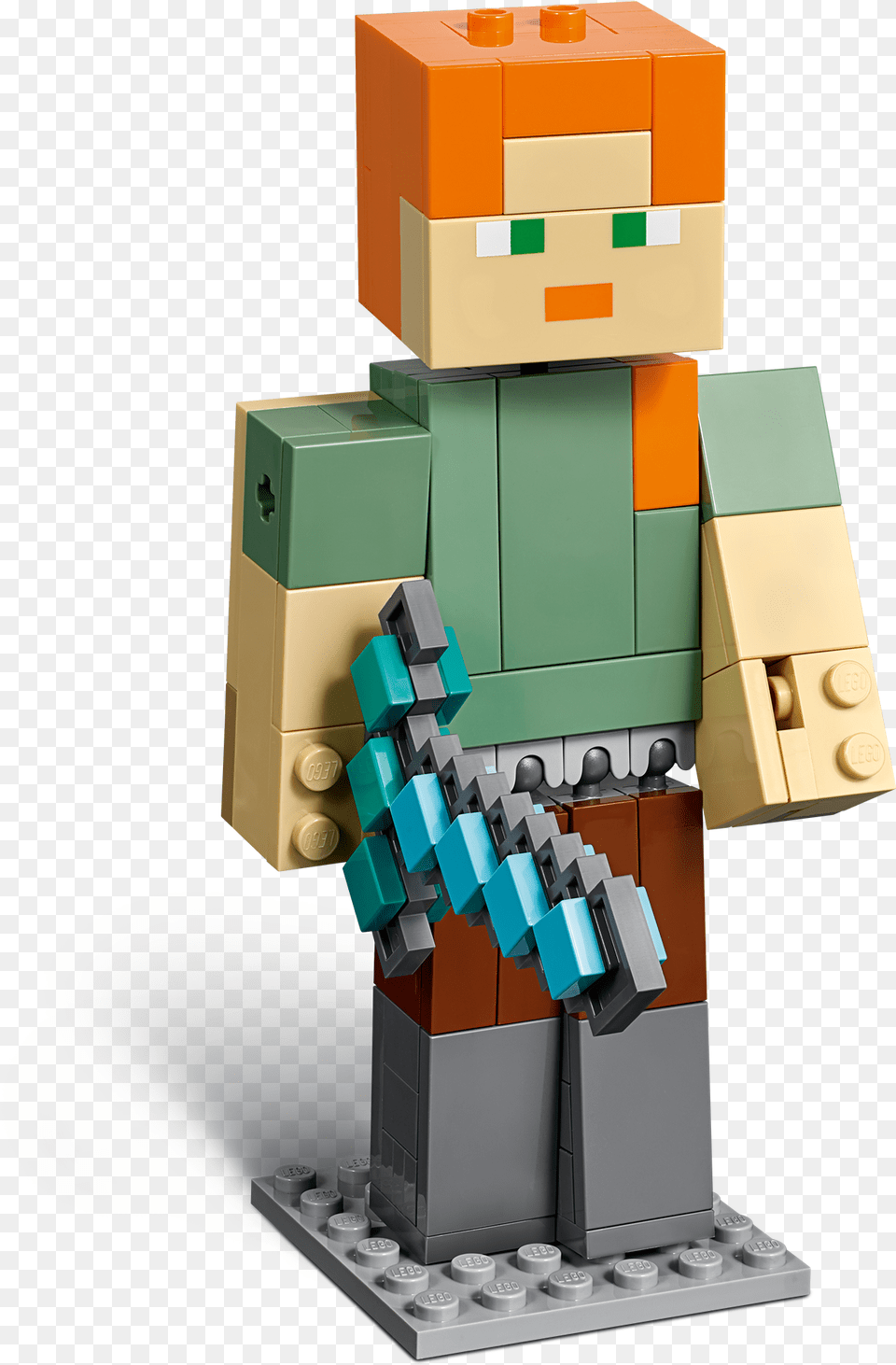 Minecraft Alex, Robot, Box Png