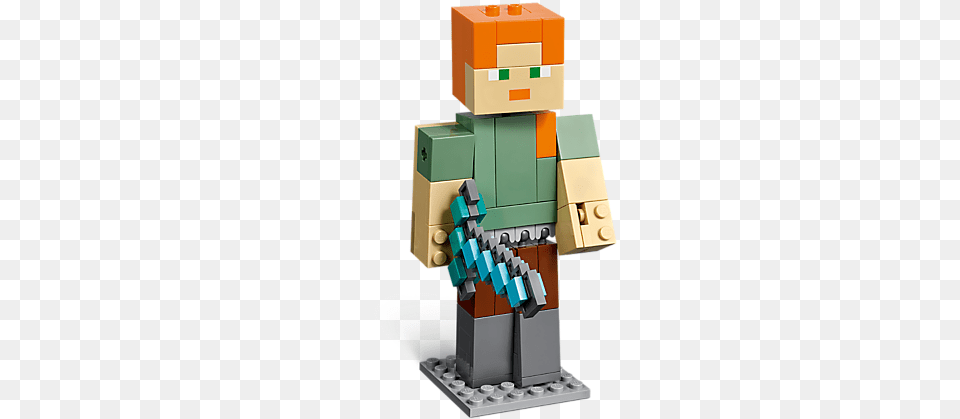 Minecraft Alex Bigfig With Chicken Minecraft Alex, Robot Free Png