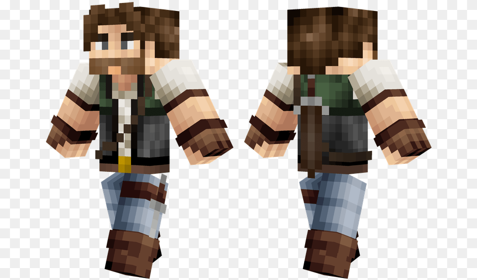 Minecraft Animal Hunter Skin, Person, Fashion, Head, Adult Free Png Download