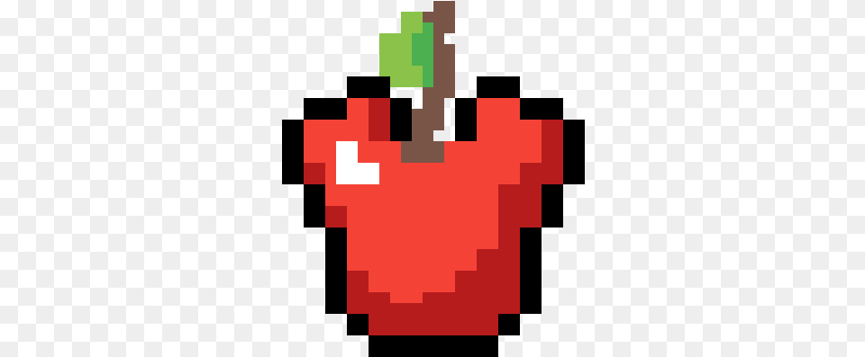 Minecraft Apple Chestplate, First Aid, Food, Fruit, Plant Free Png Download