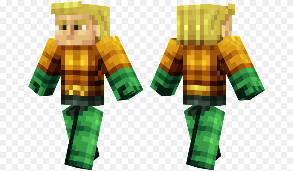 Minecraft Aquaman Skin, Person Free Png