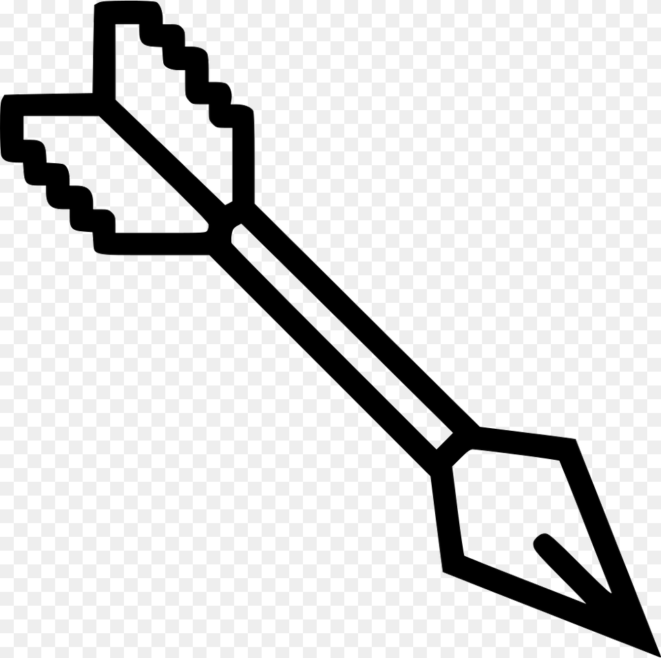 Minecraft Arrow Clipart Arrows Minecraft, Weapon Free Transparent Png