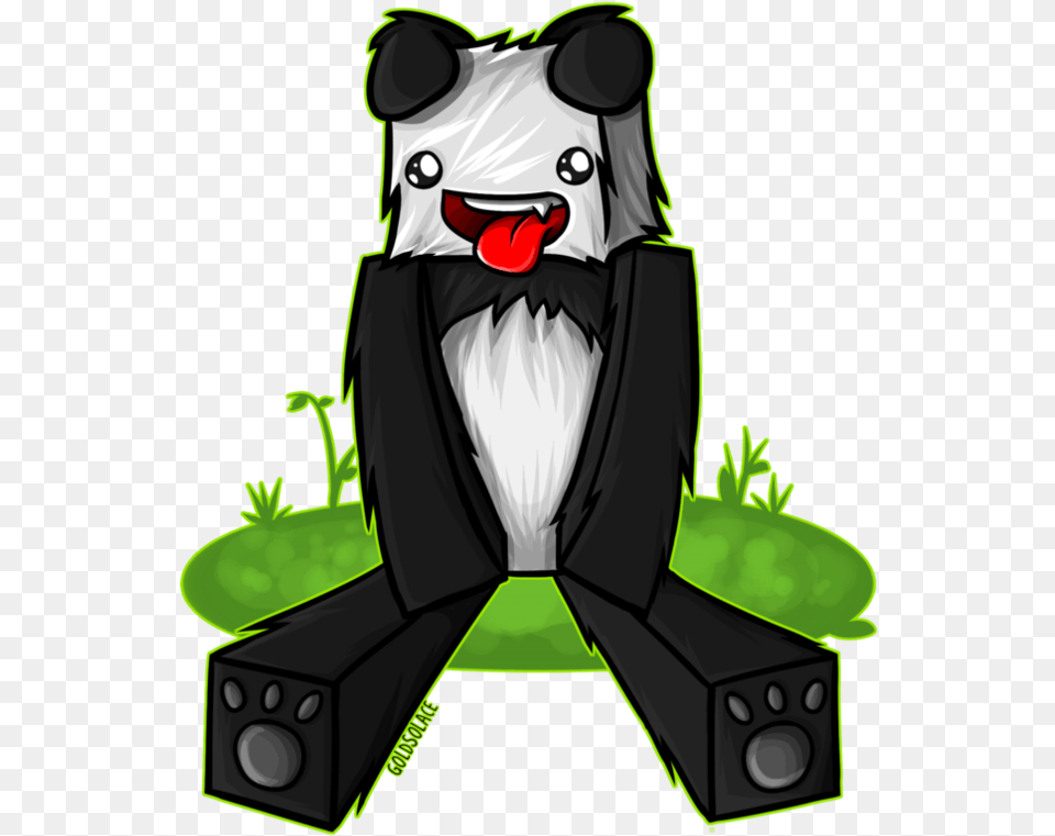 Minecraft Avatar Panda De Minecraft, Green, Person Png