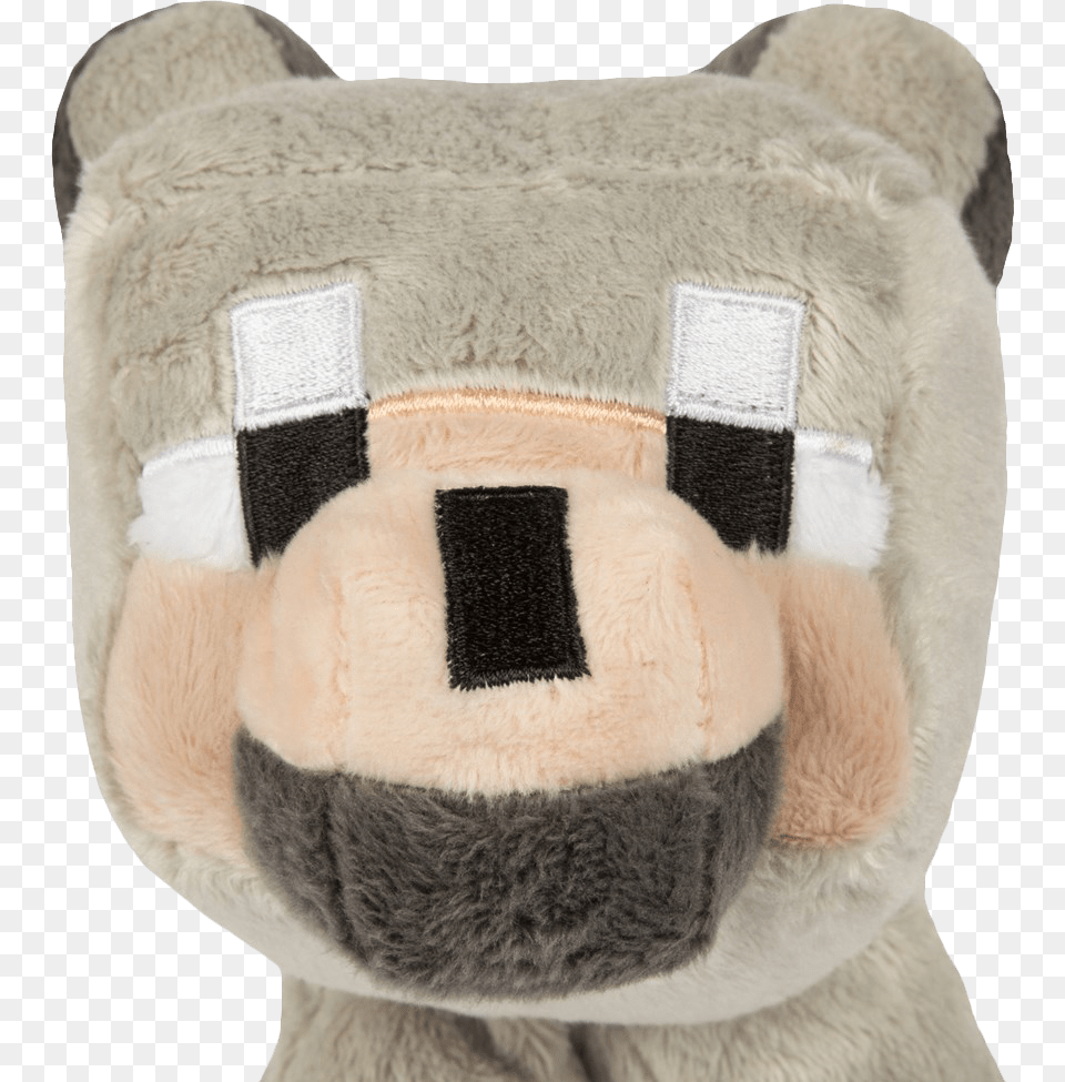 Minecraft Baby Wolf Plush, Cushion, Home Decor, Toy, Pillow Png