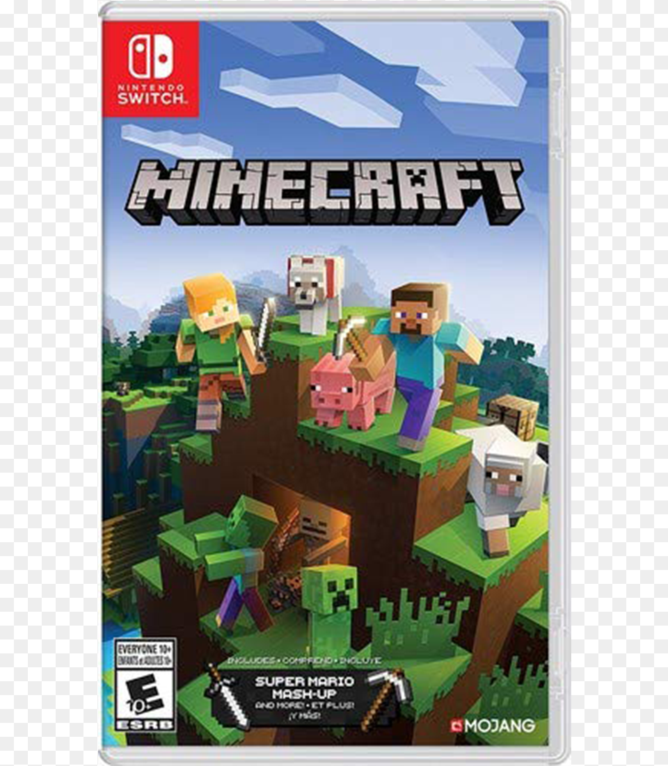 Minecraft Bedrock Nintendo Switch, Advertisement, Poster Png