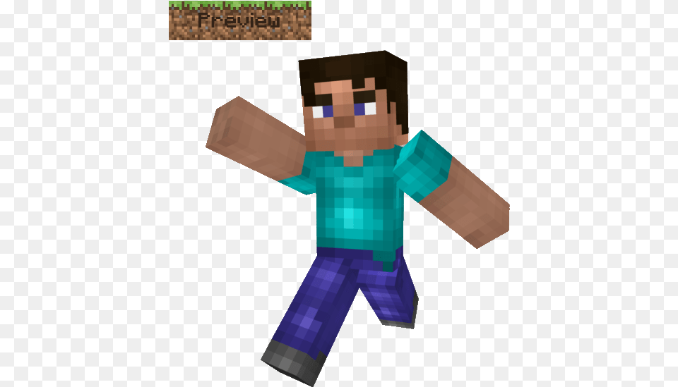 Minecraft Better Steve Skin, Person, Toy, Face, Head Free Transparent Png