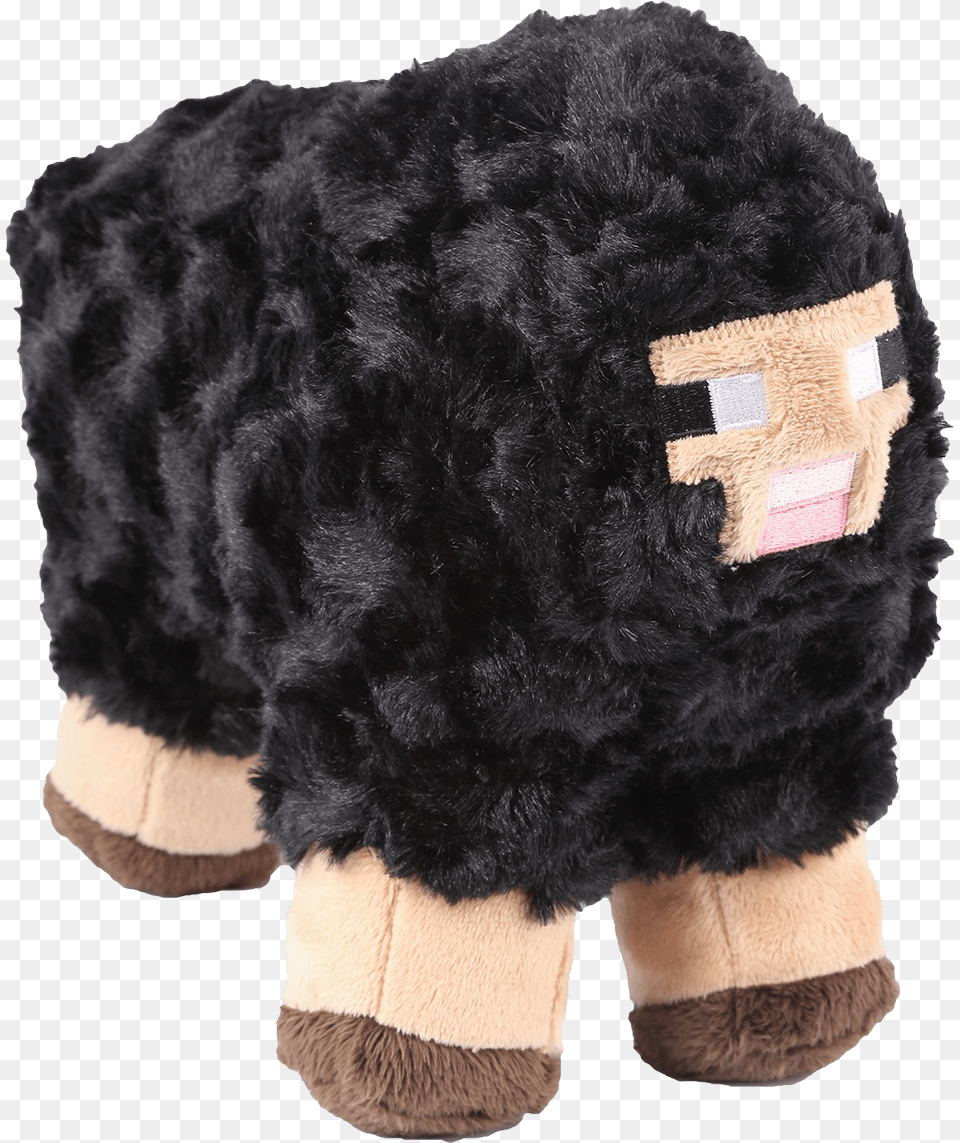 Minecraft Black Sheep Plush, Toy, Home Decor, Animal, Bear Png Image