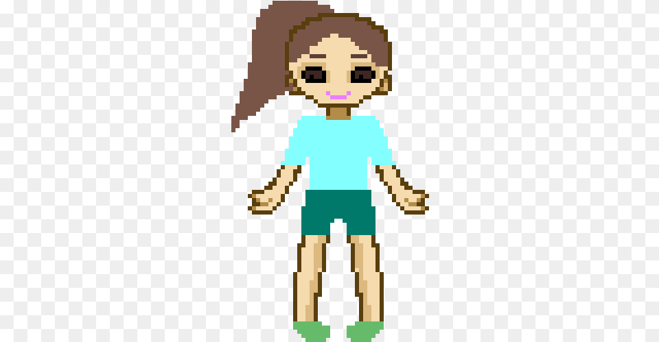 Minecraft Boi Pixel Art, Doll, Toy, Cross, Symbol Png Image