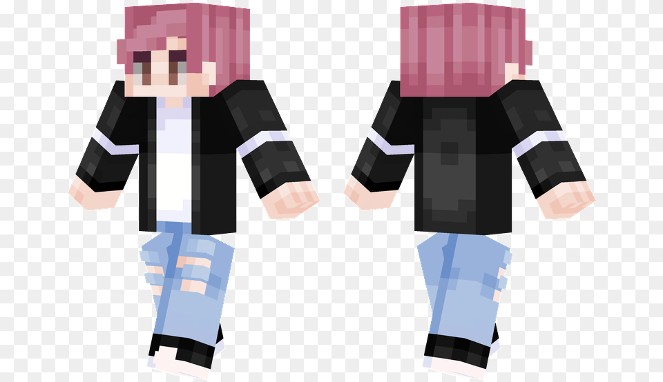 Minecraft Boy Skin Hair, Body Part, Hand, Person, Clothing Free Transparent Png