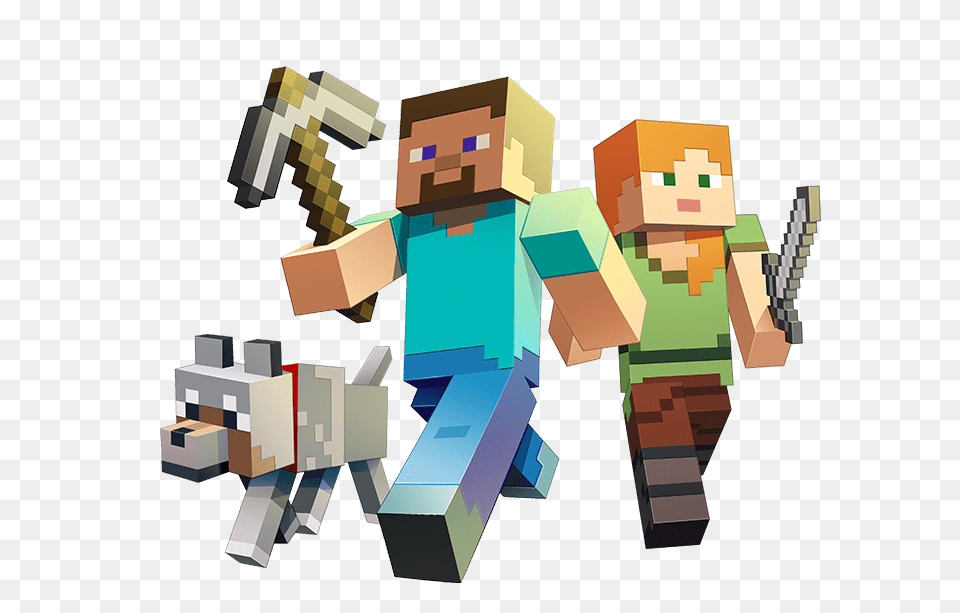 Minecraft Characters Image, Art, Graphics, Person, Toy Free Png