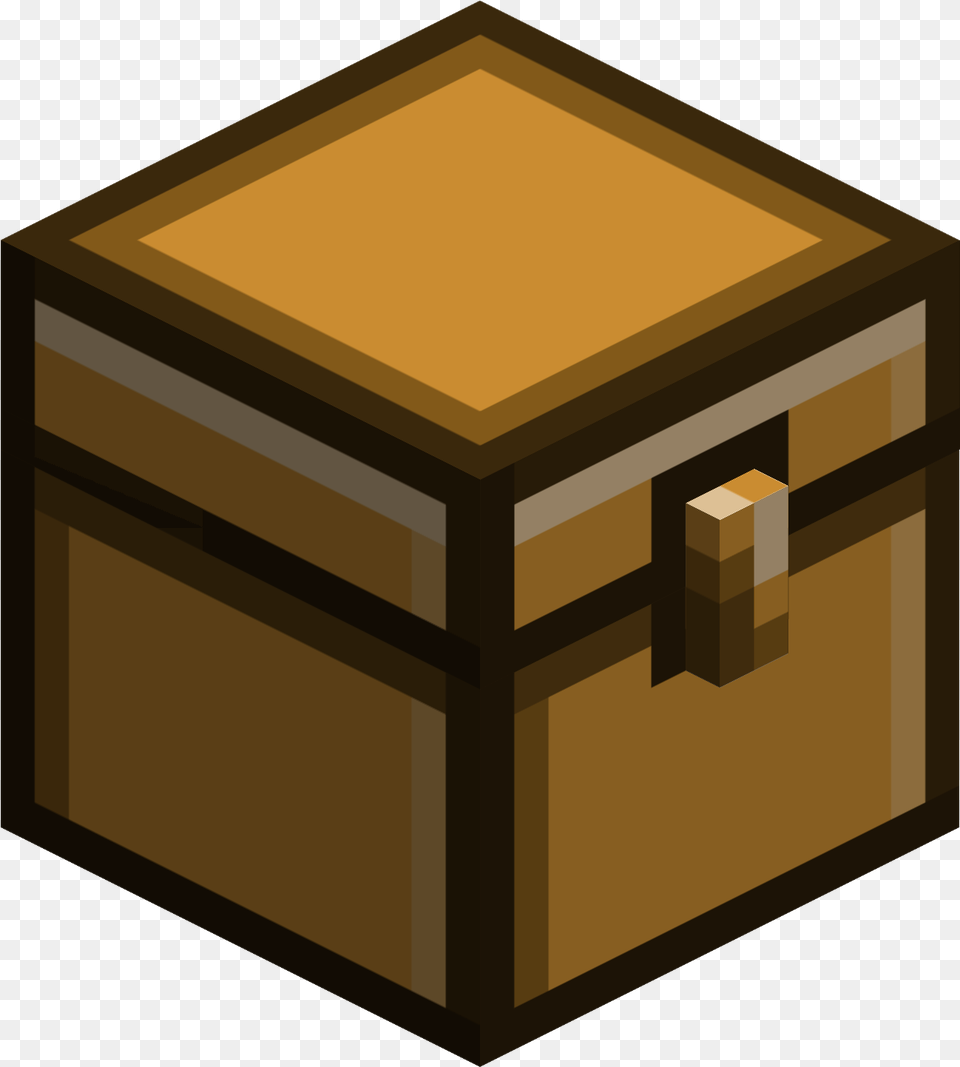Minecraft Chest Download Minecraft Chest Background, Treasure, Box, Mailbox Png Image