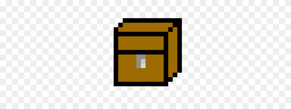 Minecraft Chest Pixel Art Maker, File, Treasure, Mailbox Free Png Download
