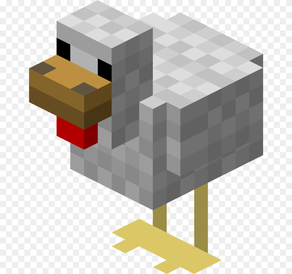 Minecraft Chicken, Chess, Game Free Png Download