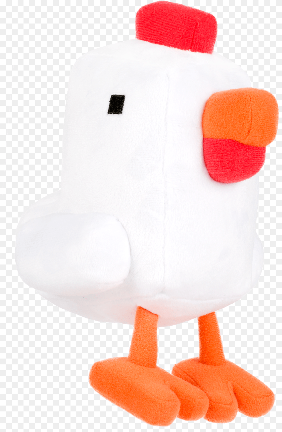 Minecraft Chicken Soft Toy, Plush, Nature, Outdoors, Snow Free Png