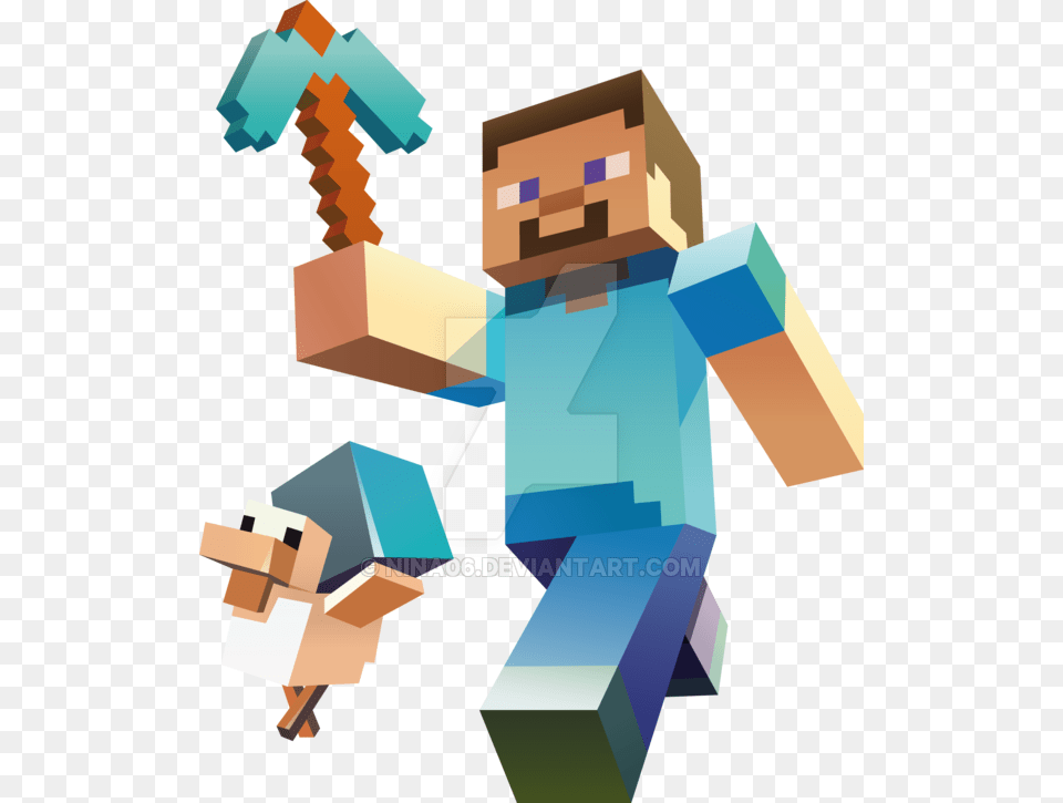 Minecraft Clipart At Getdrawings Minecraft Steve Render, Person, Art Free Transparent Png