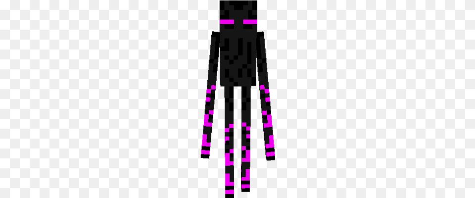 Minecraft Clipart Enderman, Purple Free Png