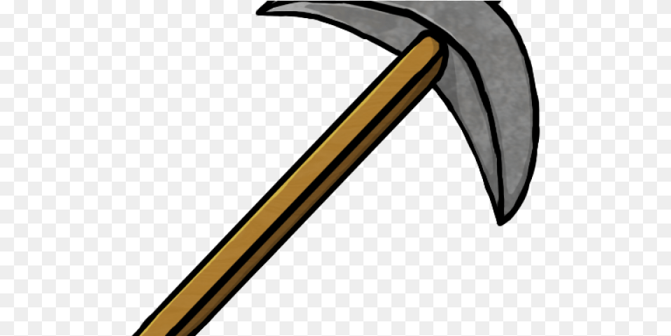 Minecraft Clipart Minecraft Pickaxe, Device, Hoe, Tool, Blade Free Transparent Png