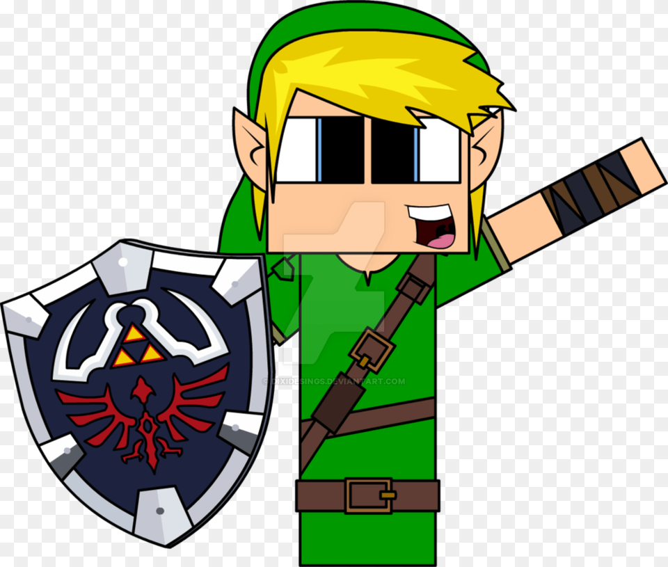 Minecraft Clipart Zelda, Armor, Shield, Baby, Person Free Transparent Png