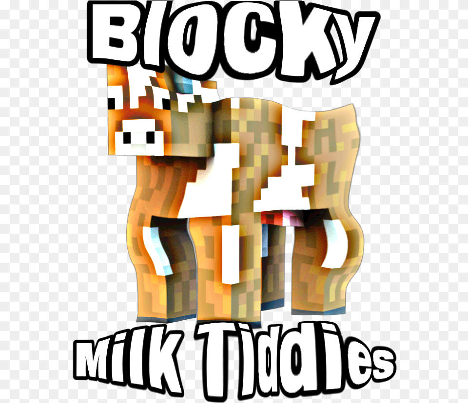 Minecraft Cow Game Funny Meme Freetoedit Poster, Advertisement, Person, Art, Collage Free Transparent Png