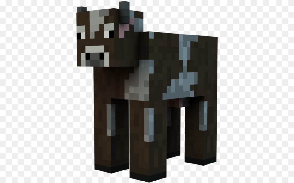 Minecraft Cow Background, Brick, Furniture, Table, Animal Free Transparent Png